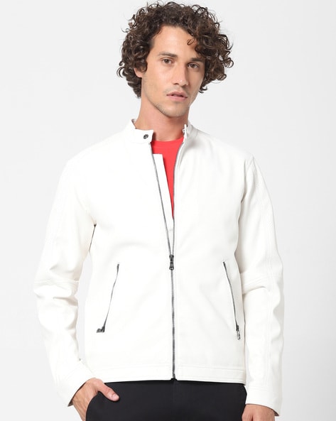 White jacket cheap mens zara