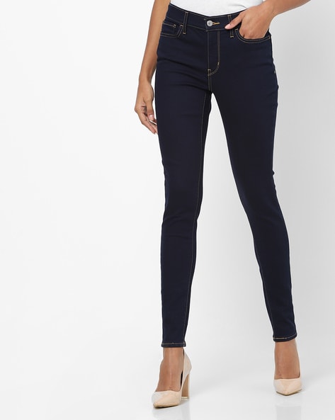 levis jeans demi curve mid rise skinny