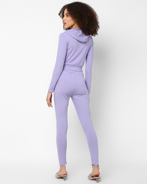 Cotton Purple and Black Women Tracksuits at Rs 890/piece in New Delhi