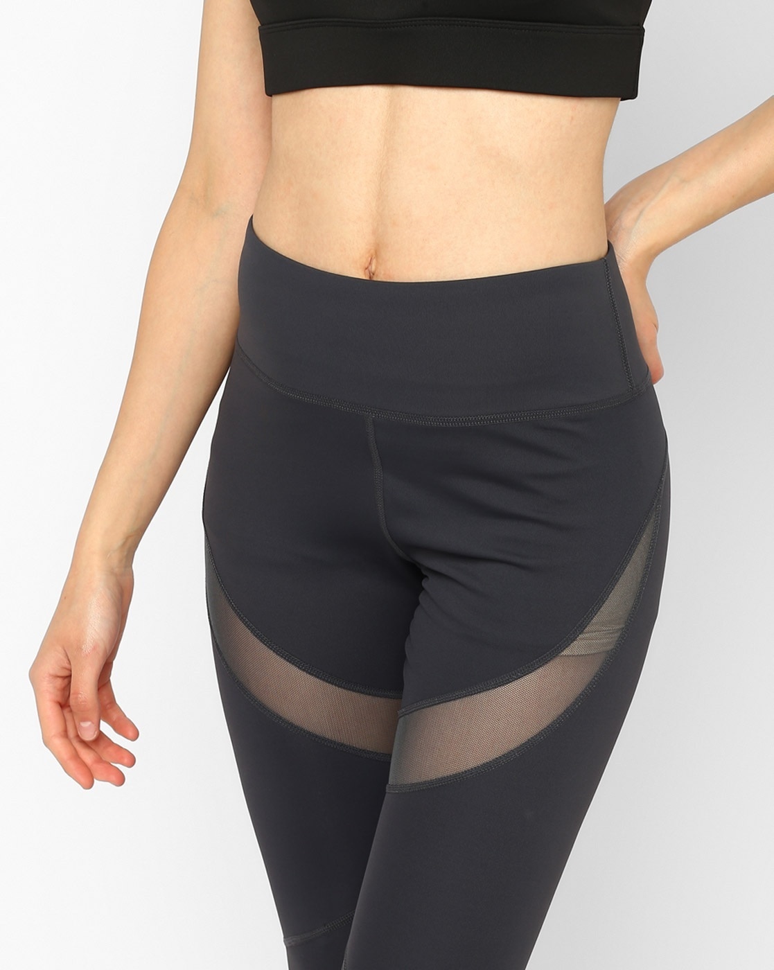 Buy Grey Leggings for Women by Revs Online