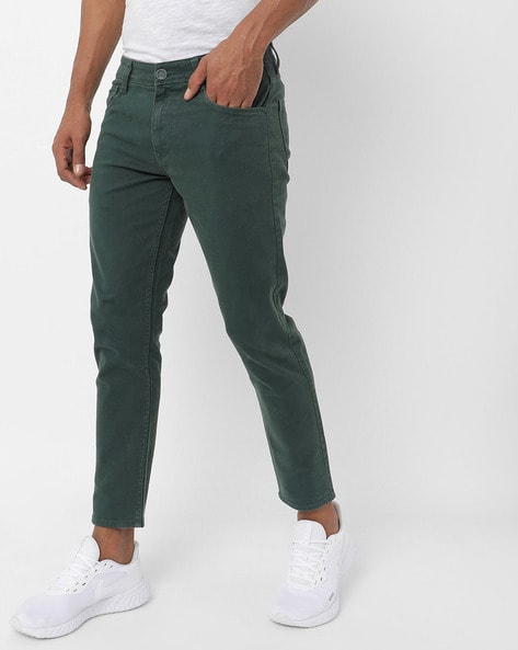 Buy Green Trousers & Pants for Men by JOHN PLAYERS Online