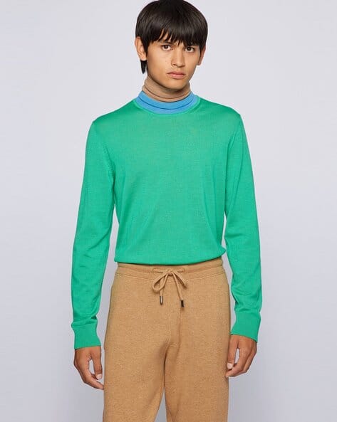 Buy HUGO BOSS Crew-Neck Sweatshirt with 