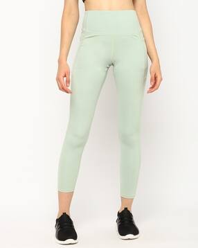 Buy Green Leggings for Women by Koton 