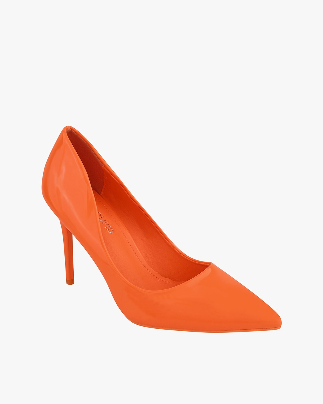 Work Appropriate Shoes | ModCloth | Orange shoes, Orange heels, Heels