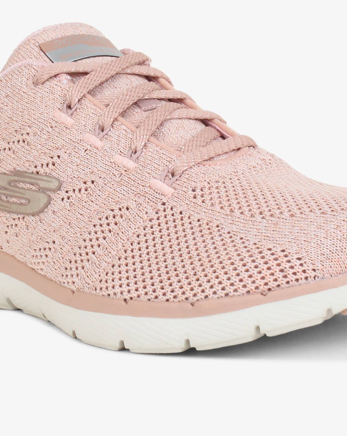 skechers flex appeal 3.0 metal works sneakers low