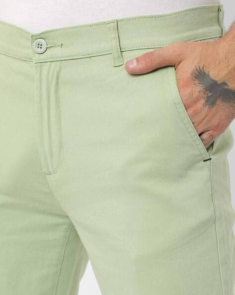 pista green chinos