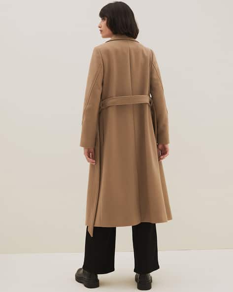 M&s Collection Ladies Camel Coat Marks And Spencer Trench Coat