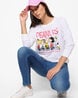 Buy White Sweatshirt & Hoodies for Women by DNMX Online