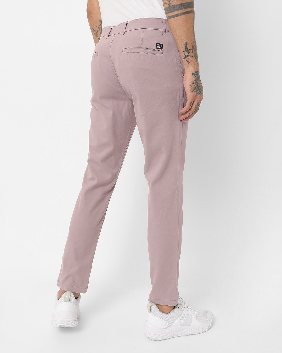 Buy Highlander Pink Slim Fit Trouser for Men Online at Rs814  Ketch