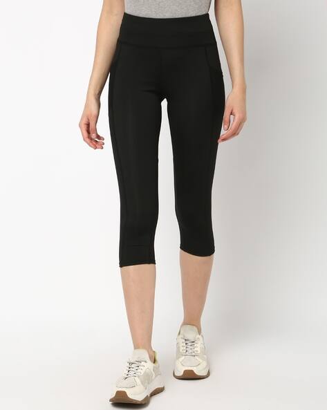 Buy Black Leggings for Women by Revs 