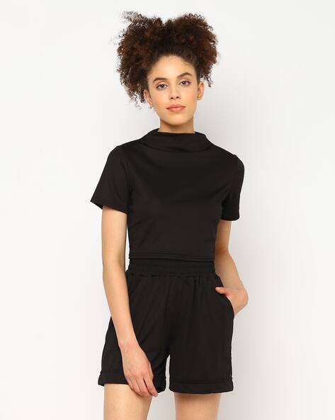 Revs High-Neck T-shirt with Shorts