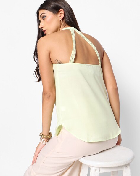 Buy Green Tops for Women by Encrustd Online