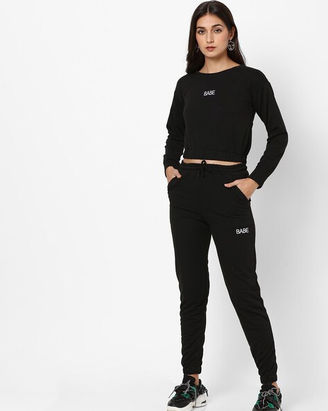 cheap black tracksuit