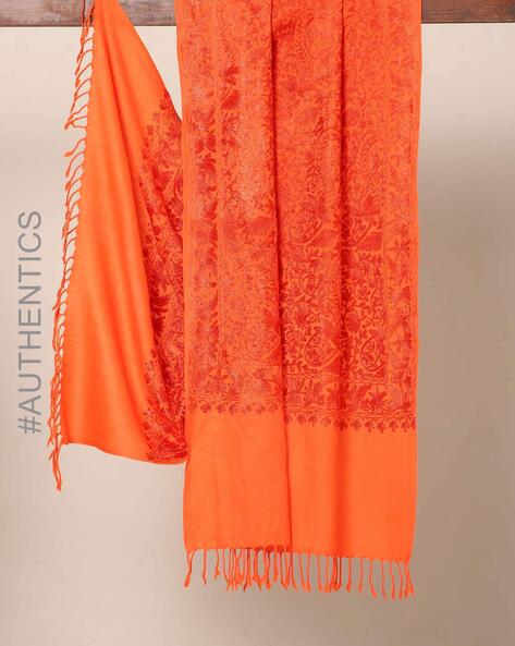 Amritsar Woven Pure Wool Small Shawl Price in India