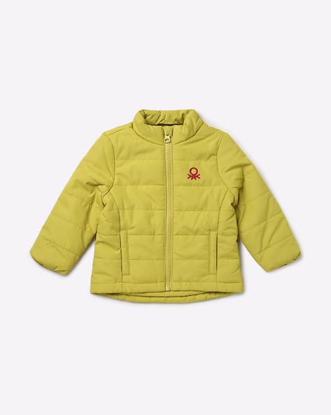 Zip-Front Puffer Jacket - Main Image