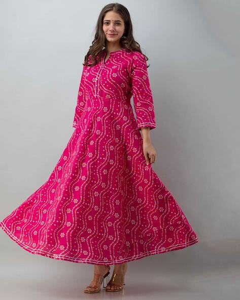 Buy Indian Latest Silk Gown Online at Ethnic Plus at Best Price