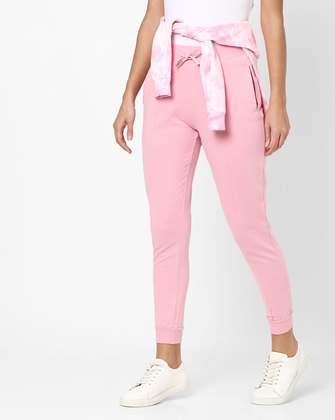 Buy Pink Track Pants for Women by 