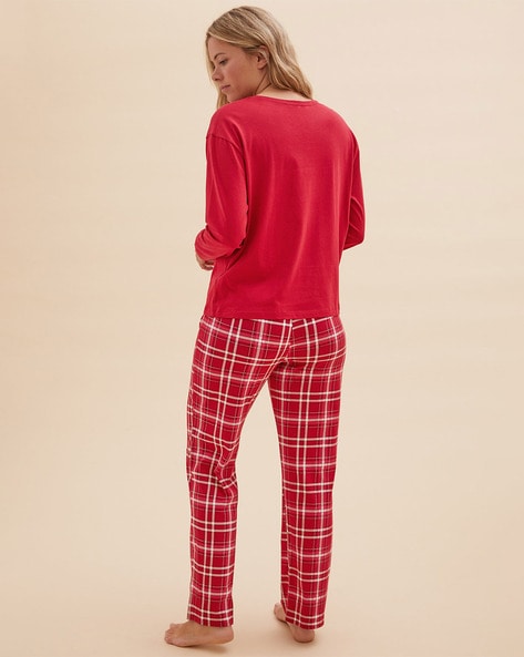 Buy Red Night LoungeWearSets for Women by Marks Spencer Online