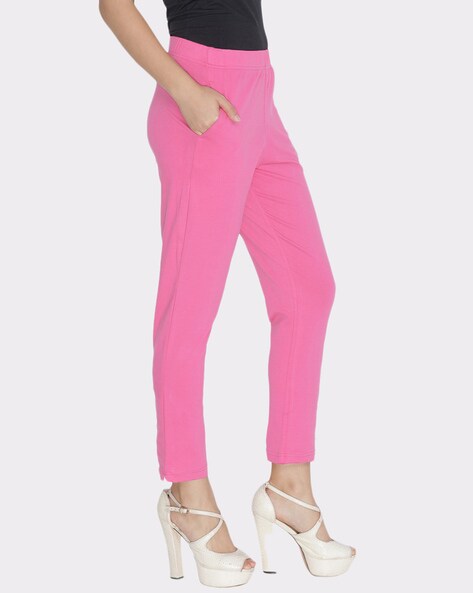 Buy Pink Leggings for Women by LYRA Online