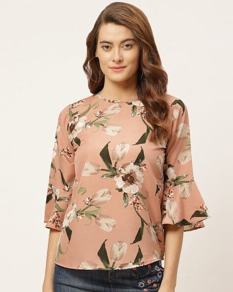 Buy Pink Tops for Women by One Femme Online | Ajio.com