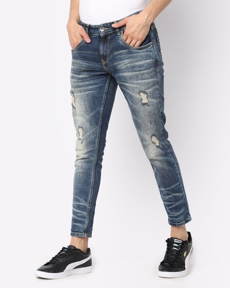 spykar damage jeans