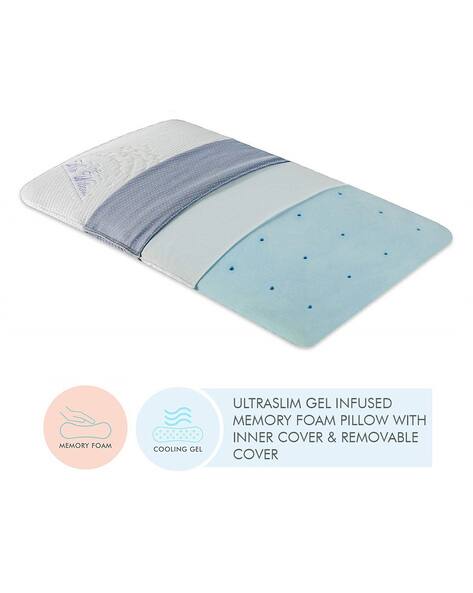 thin memory foam pillow