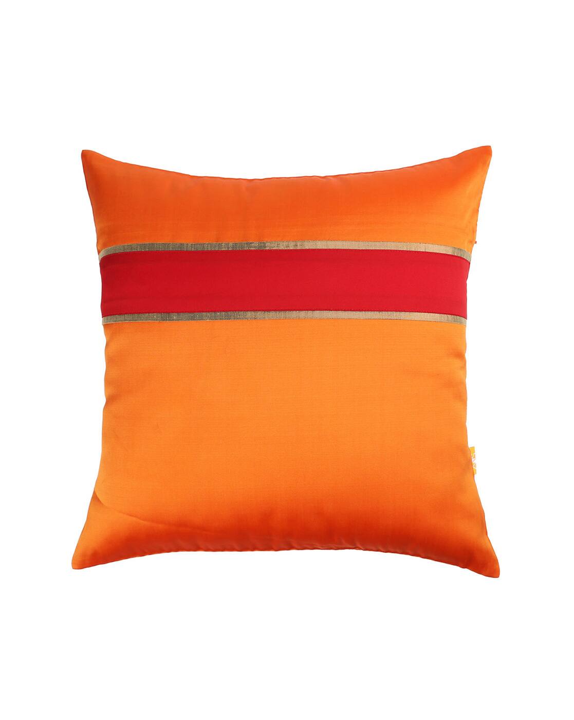small orange cushion