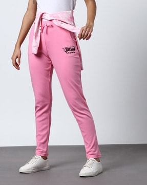 ladies skinny track pants