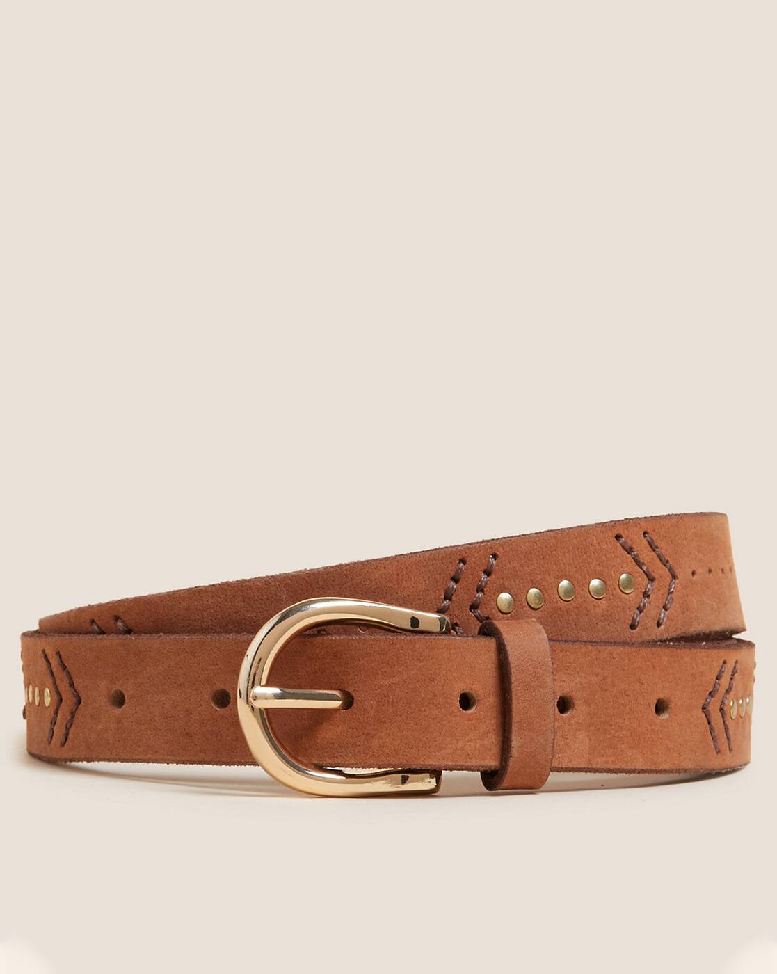 Buy Brown Belts for Women by Marks 