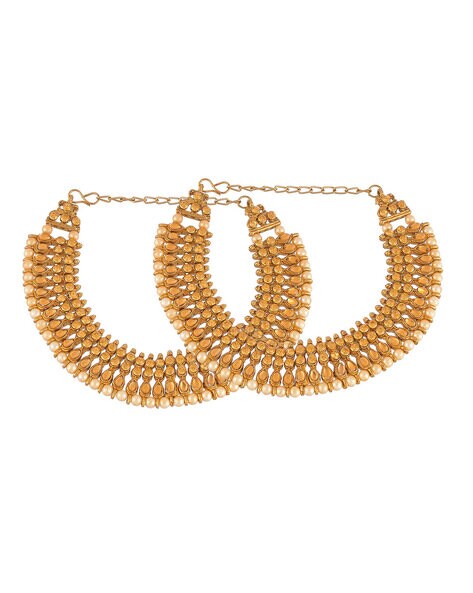 Urvashi anklet gold discount