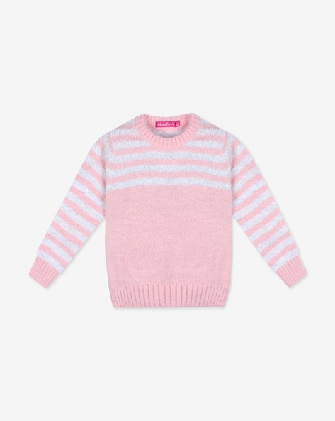 Wingsfield Striped Crew-Neck Sweater