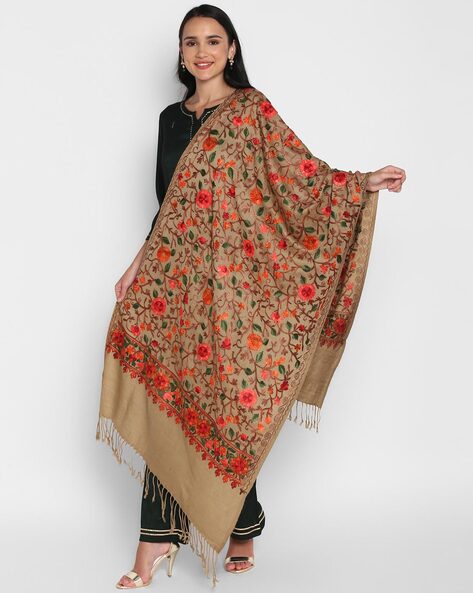 Floral Printed Regular Stole Price in India