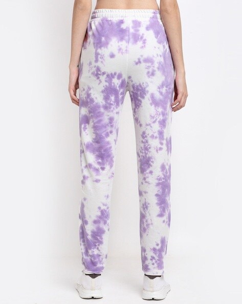 White and purple joggers new arrivals