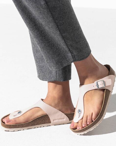 birkenstock gizeh brushed rose