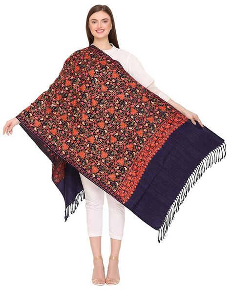 Kashmiri Embroidered Stole Price in India