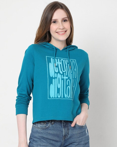 Buy Blue Sweatshirt & Hoodies for by Vero Moda Ajio.com