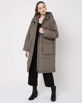 grey winter coat