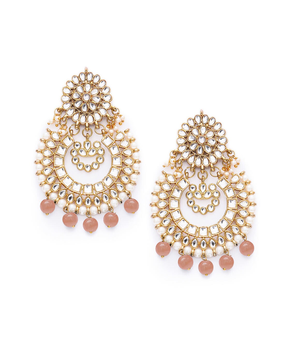 Onion Pink Diamond Studded Gown at Rs 19999 | Diamond Stud Earring | ID:  26122879948