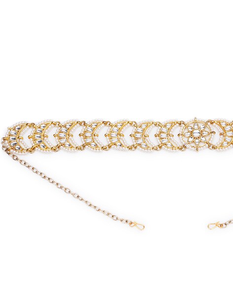 Buy Gold Hair Accessories for Women by Karatcart Online