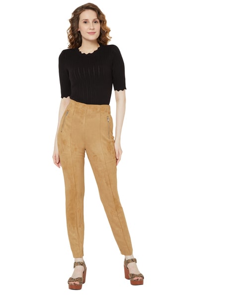 High-Rise Relaxed Fit Bootcut Pants