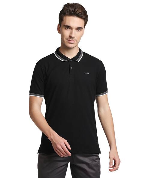 Buy Black Tshirts for Men by Colorplus 