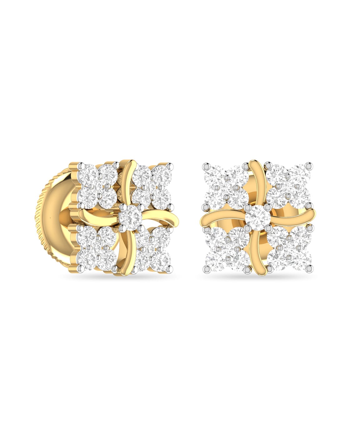 150 - Classical Seven Stone Diamond Earring | Bridal diamond jewellery,  Gold jewelry earrings, Silver jewelry pendant