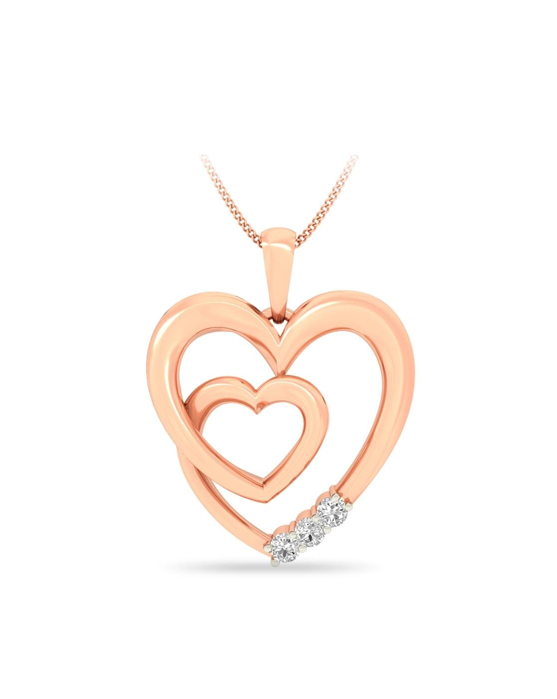 Buy Rose Gold Necklaces \u0026 Pendants for 