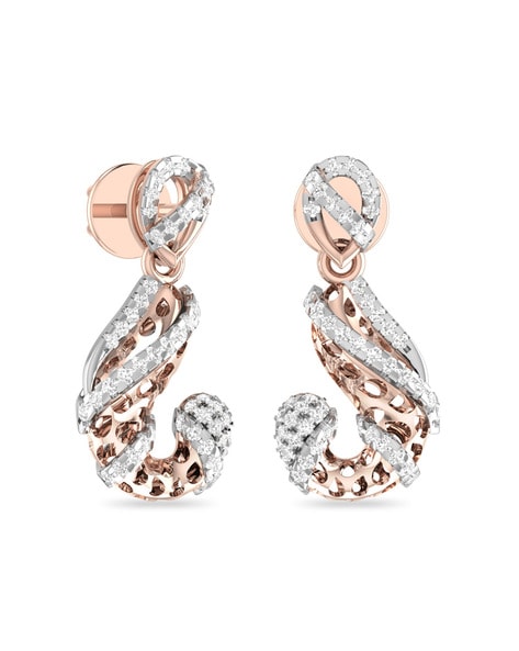 Textured Snake Stud Earrings – J&CO Jewellery