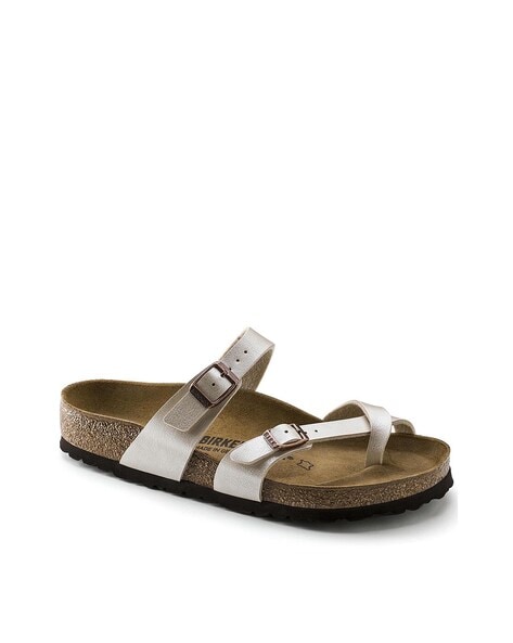 birkenstock mayari black and white