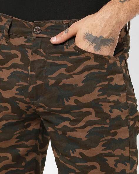 Buy Brown Shorts & 3/4ths for Men by The Indian Garage Co Online