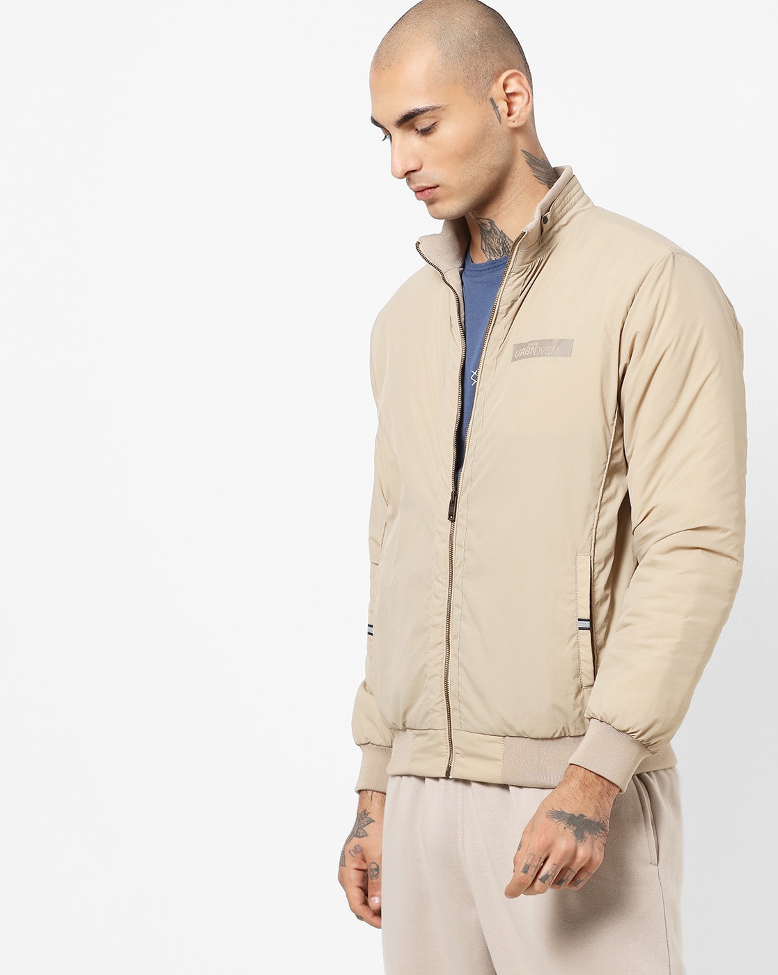 Buy Khaki Jackets & Coats for Men by DNMX Online | Ajio.com