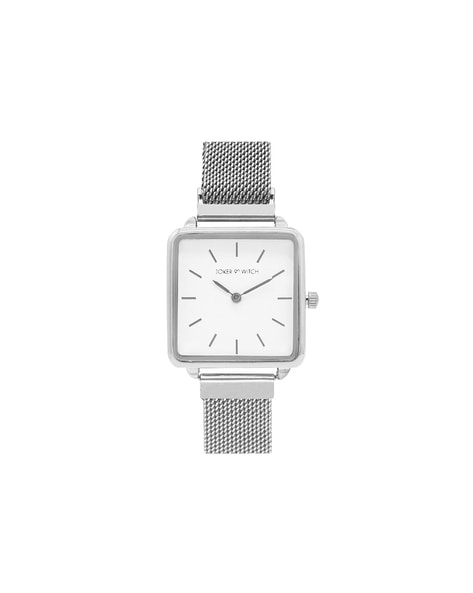 White best sale analog watch