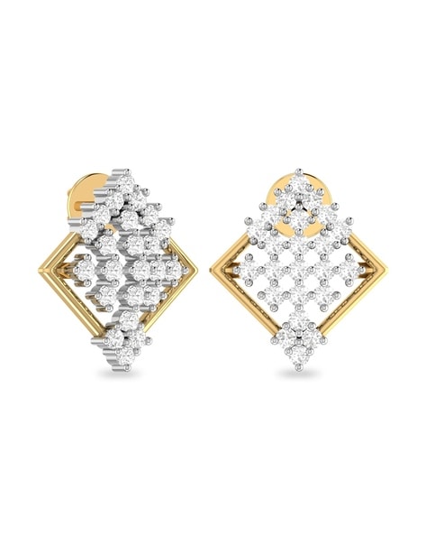 Simon G 18k Yellow Gold Diamond Hoop Earrings | Diamonds Direct | St.  Petersburg, FL