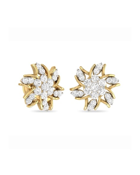 The Rio Round Sapphire Earrings - Sarah O.